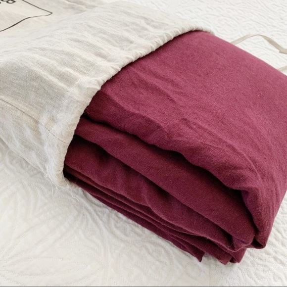 Bed Threads 100% French Flax Linen Duvet Cover (Twin / Twin XL) - Picture 1 of 3
